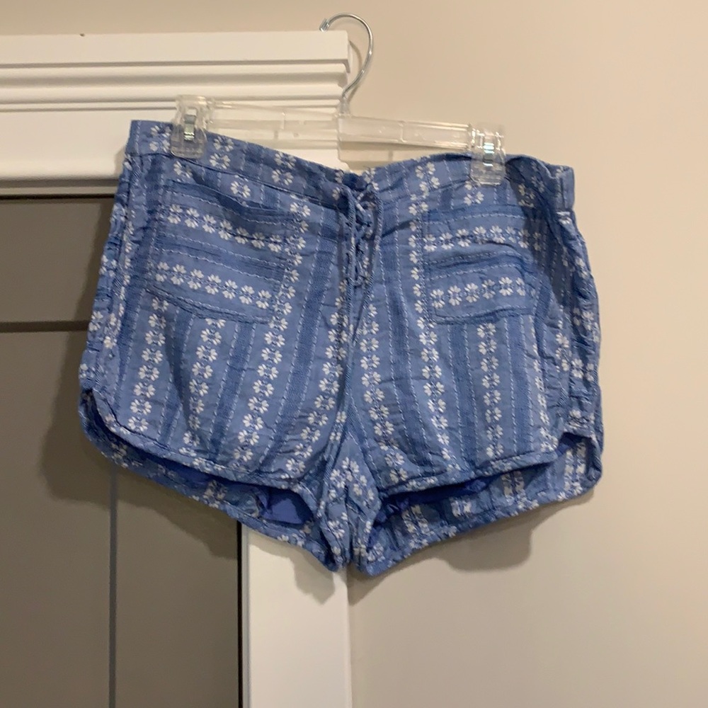 Blue shorts